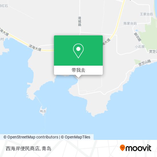西海岸便民商店地图