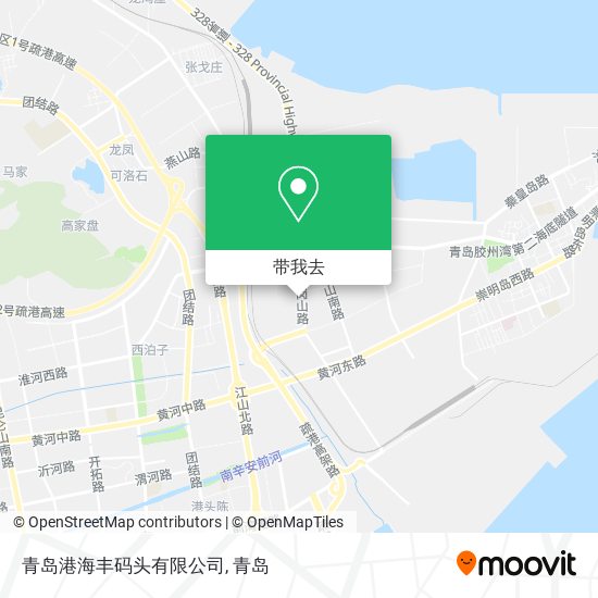 青岛港海丰码头有限公司地图