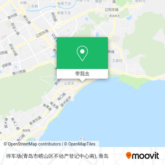 停车场(青岛市崂山区不动产登记中心南)地图