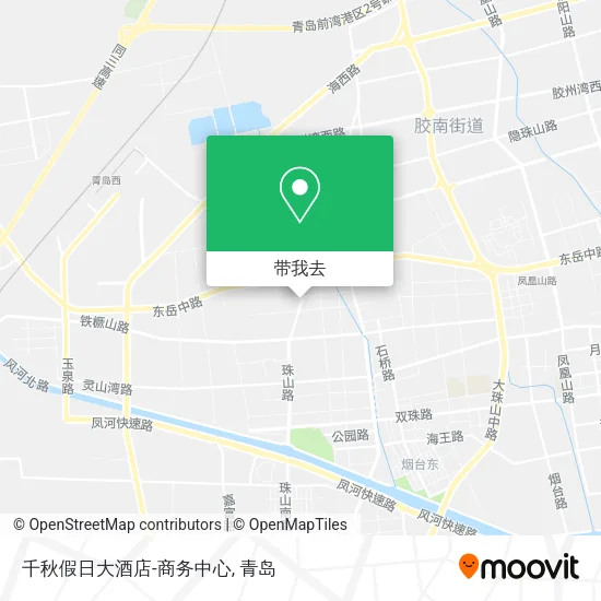 千秋假日大酒店-商务中心地图