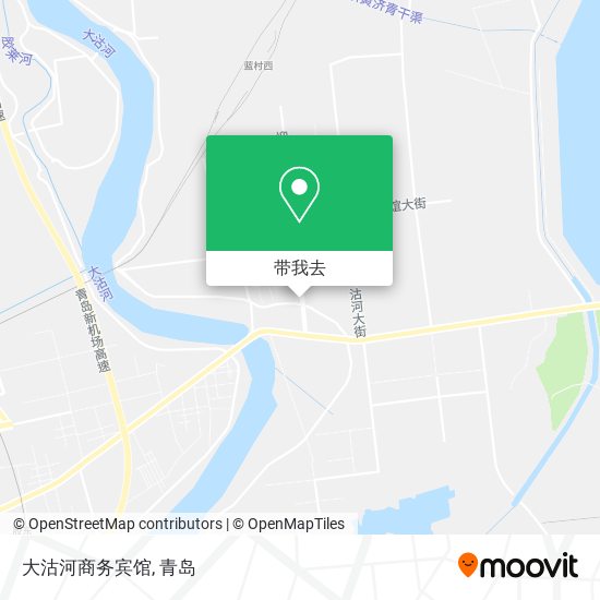 大沽河商务宾馆地图