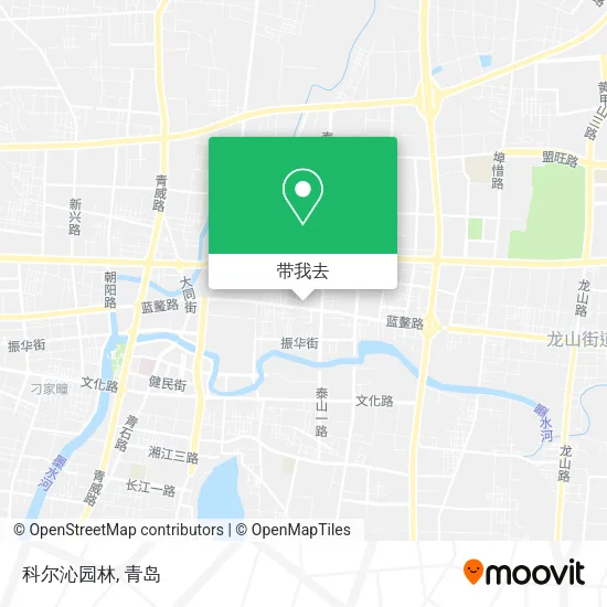 科尔沁园林地图