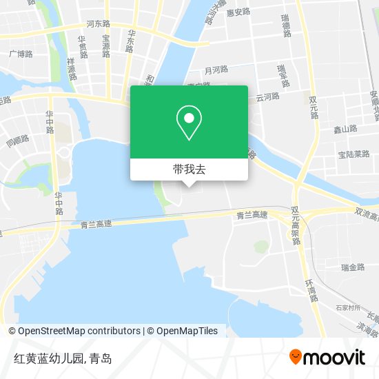 红黄蓝幼儿园地图