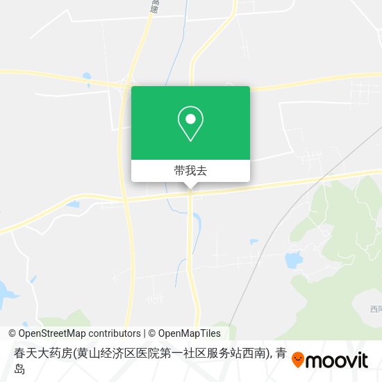 春天大药房(黄山经济区医院第一社区服务站西南)地图
