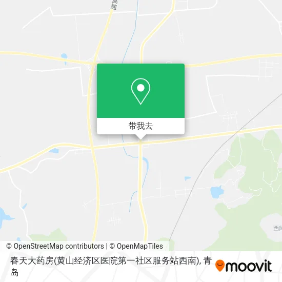 春天大药房(黄山经济区医院第一社区服务站西南)地图