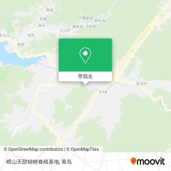 崂山天甜锦鲤眷殖基地地图