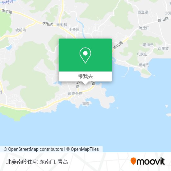 北姜南岭住宅-东南门地图