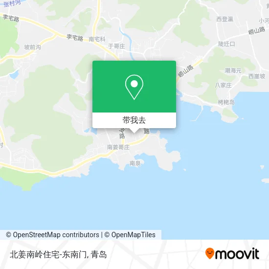 北姜南岭住宅-东南门地图