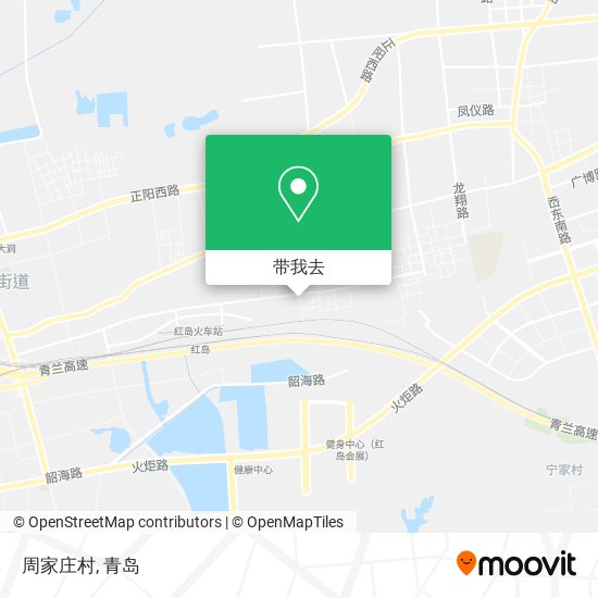 周家庄村地图