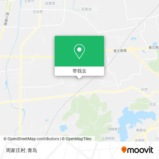 周家庄村地图