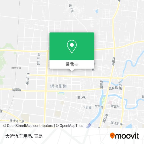 大涛汽车用品地图