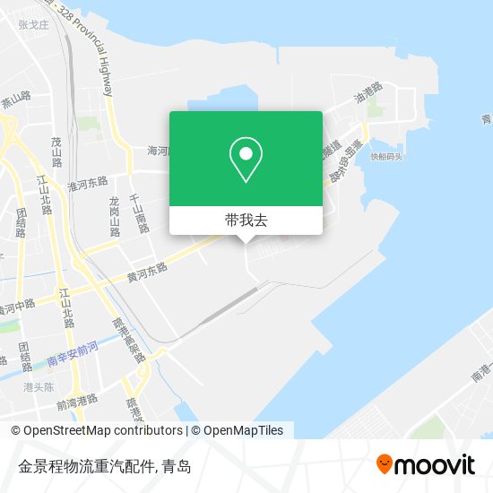 金景程物流重汽配件地图