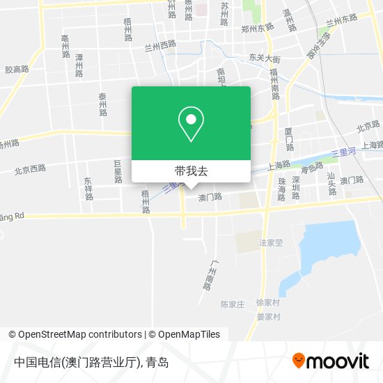 中国电信(澳门路营业厅)地图
