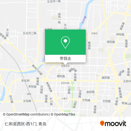 仁和居西区-西1门地图