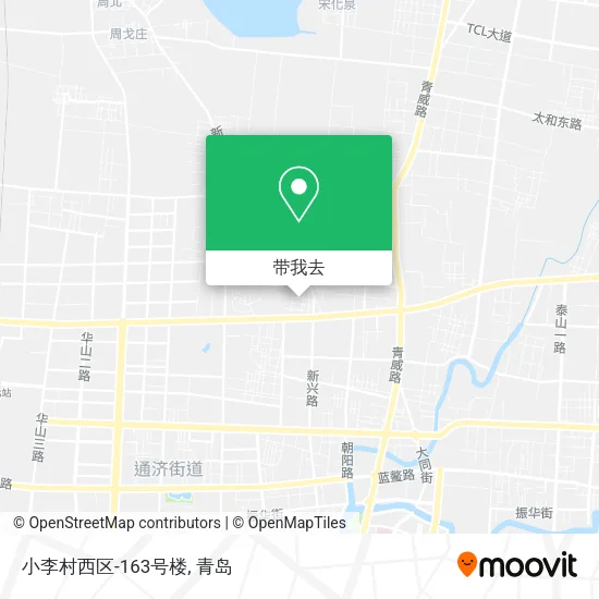 小李村西区-163号楼地图