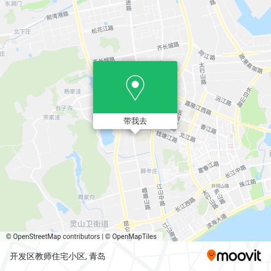 开发区教师住宅小区地图
