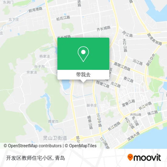 开发区教师住宅小区地图