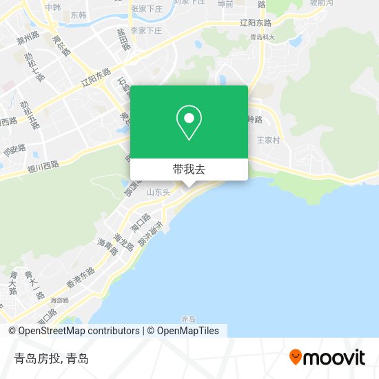 青岛房投地图