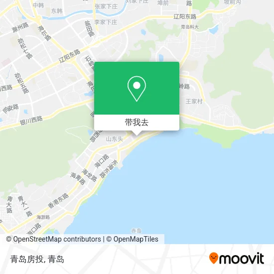 青岛房投地图