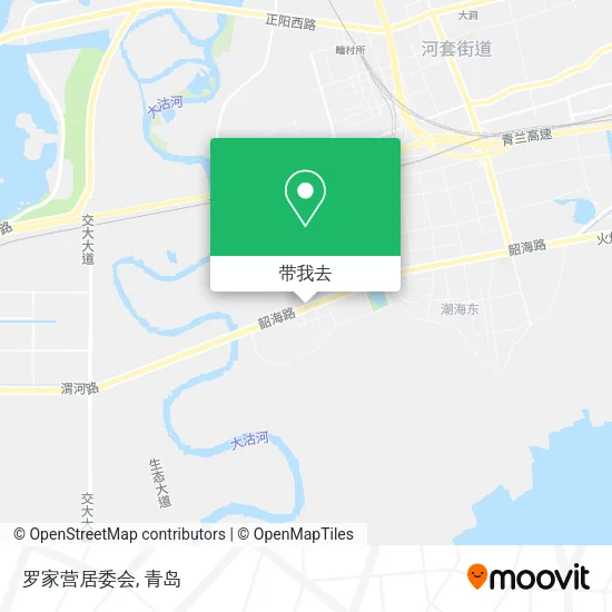 罗家营居委会地图