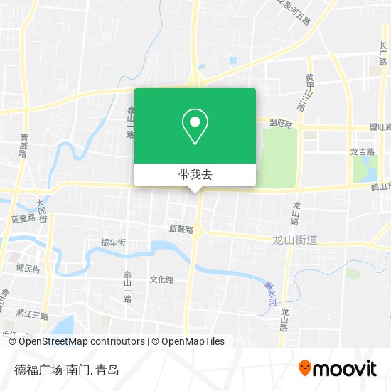 德福广场-南门地图