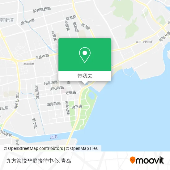 九方海悦华庭接待中心地图