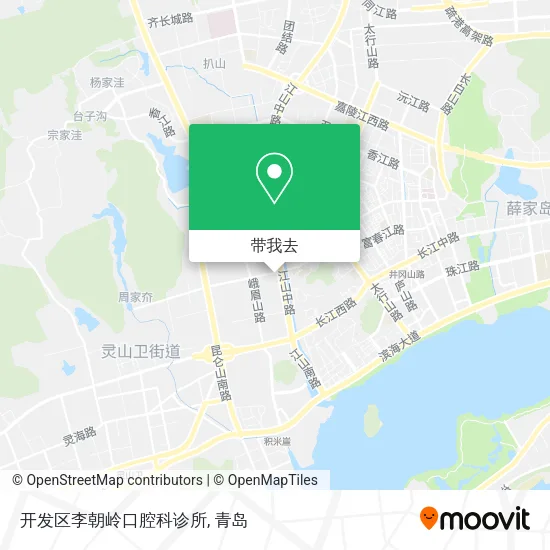 开发区李朝岭口腔科诊所地图