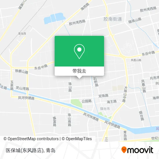 医保城(东风路店)地图