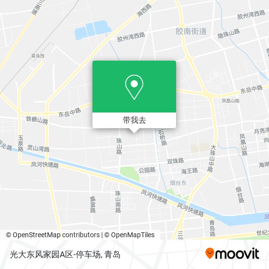 光大东风家园A区-停车场地图