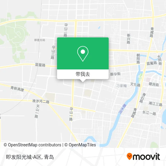 即发阳光城-A区地图