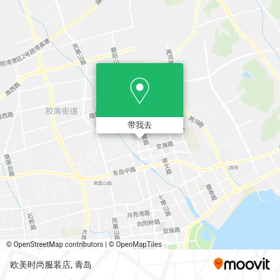 欧美时尚服装店地图