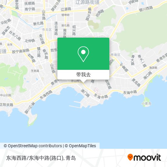 东海西路/东海中路(路口)地图