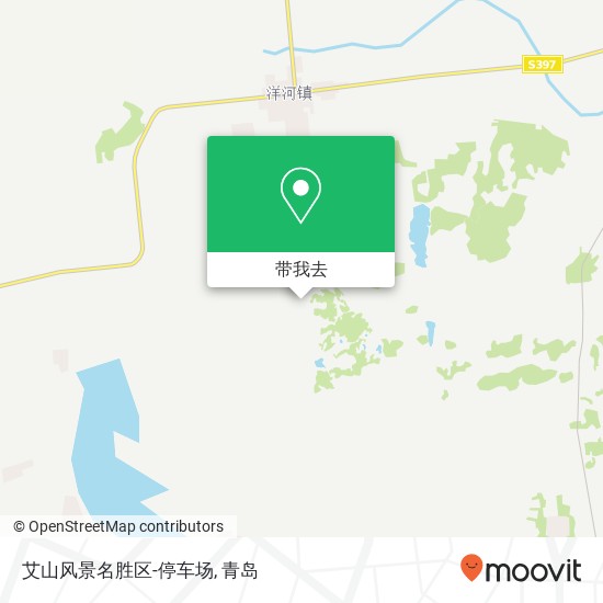 艾山风景名胜区-停车场地图