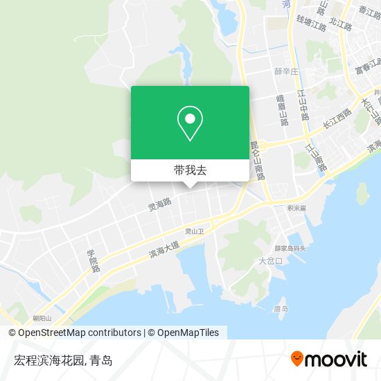 宏程滨海花园地图