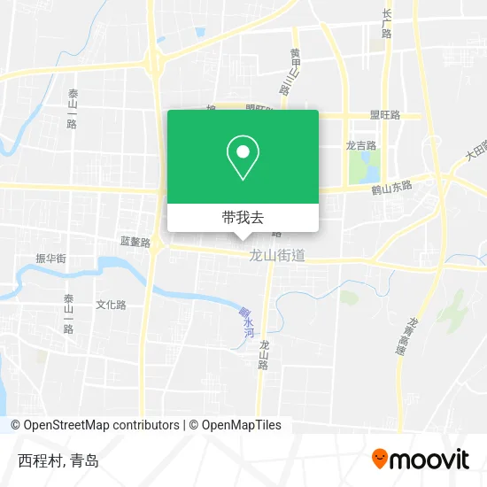 西程村地图
