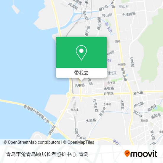 青岛李沧青岛颐居长者照护中心地图