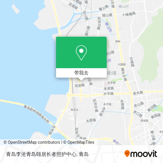 青岛李沧青岛颐居长者照护中心地图