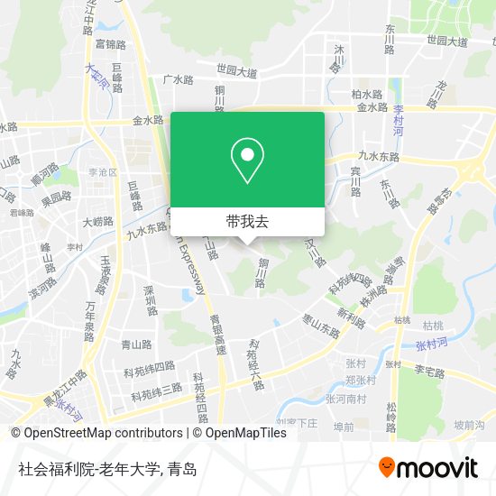 社会福利院-老年大学地图