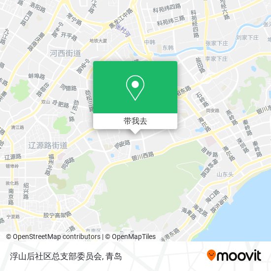 浮山后社区总支部委员会地图