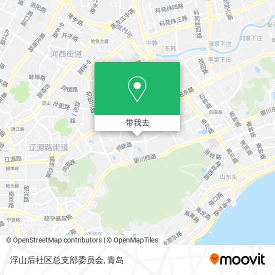 浮山后社区总支部委员会地图