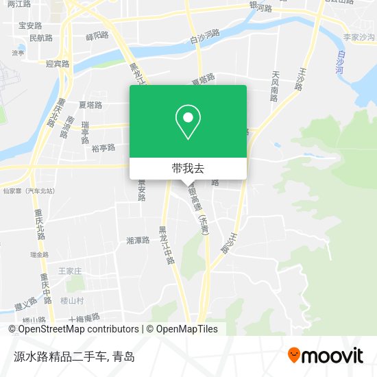源水路精品二手车地图