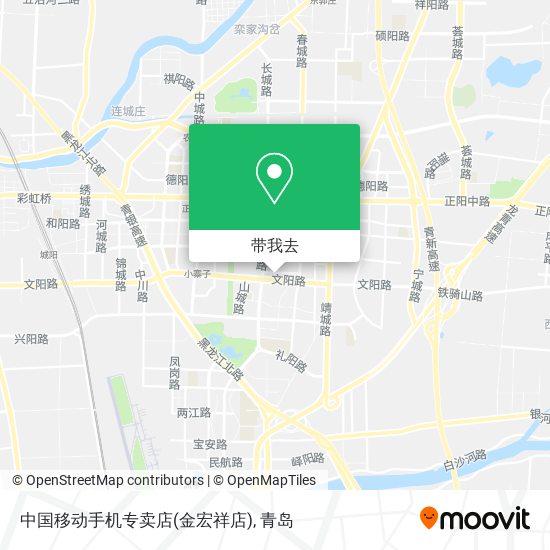 中国移动手机专卖店(金宏祥店)地图