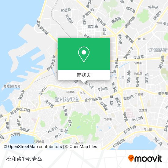 松和路1号地图