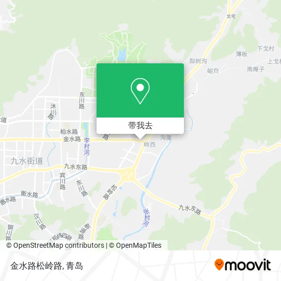 金水路松岭路地图