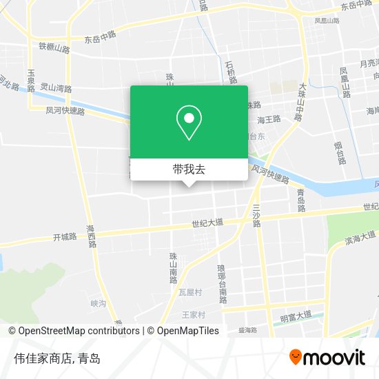 伟佳家商店地图