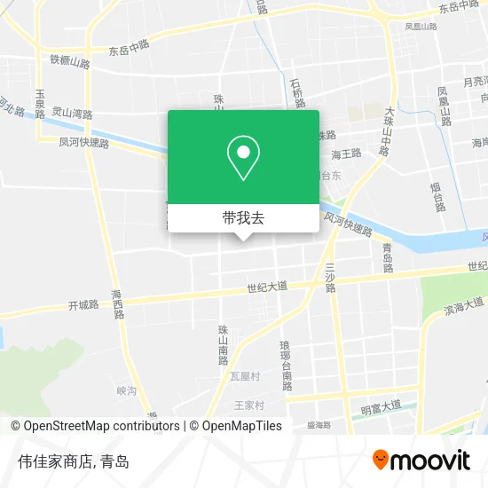伟佳家商店地图