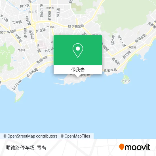 顺德路停车场地图