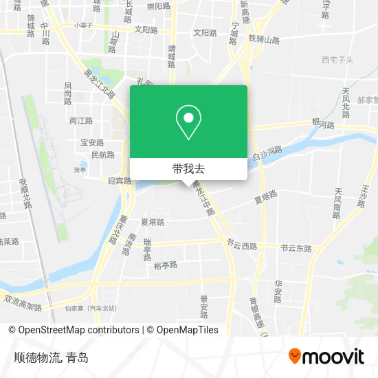 顺德物流地图