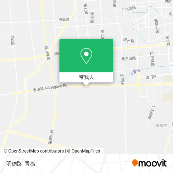 明德路地图