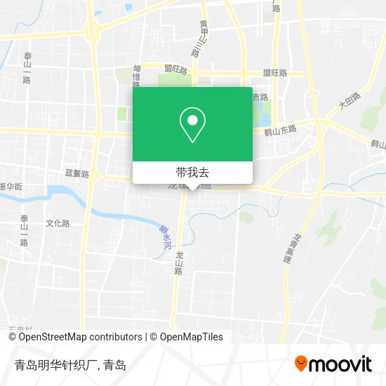 青岛明华针织厂地图